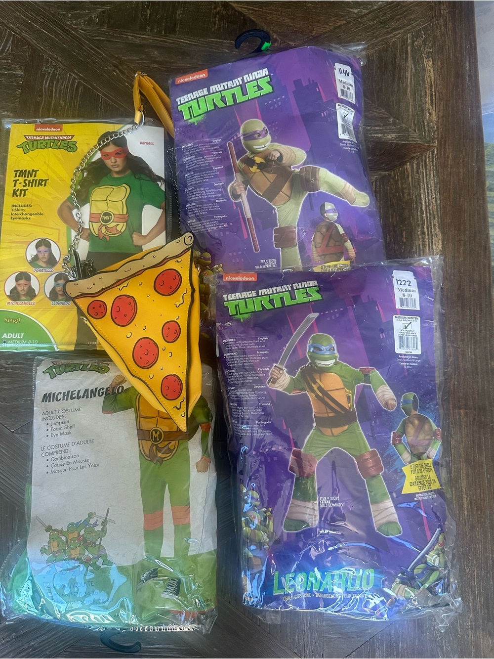 Kids and Adult Costumes - Green Michelangelo/Leonardo/Raphael/etc.